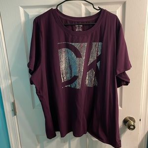 Calvin Klein Metallic Logo Graphic T-shirt